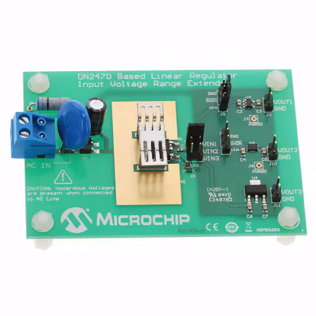 ADM00682 Microchip Technology  Cartes d'évaluation - Régulateurs de tension linéaires